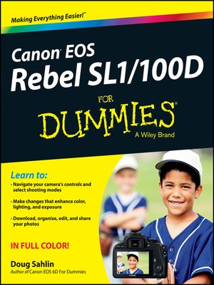 Canon EOS Rebel SL1/100D For Dummies - ebook